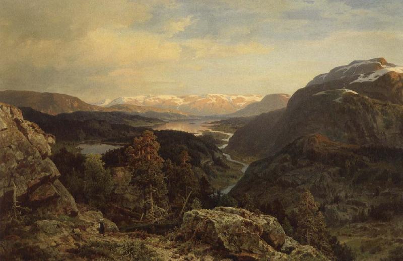  norskt berglandskap i afonsta